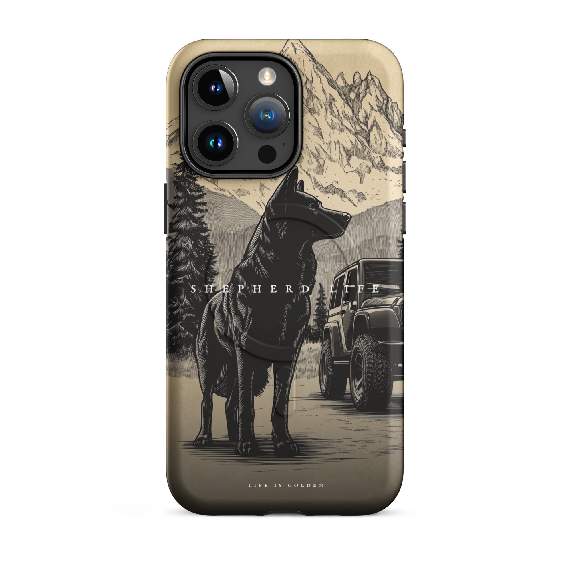 Shepherd Overland MagSafe® tough case for iPhone®