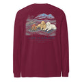 The Last Bonfire Long-Sleeve — Maroon