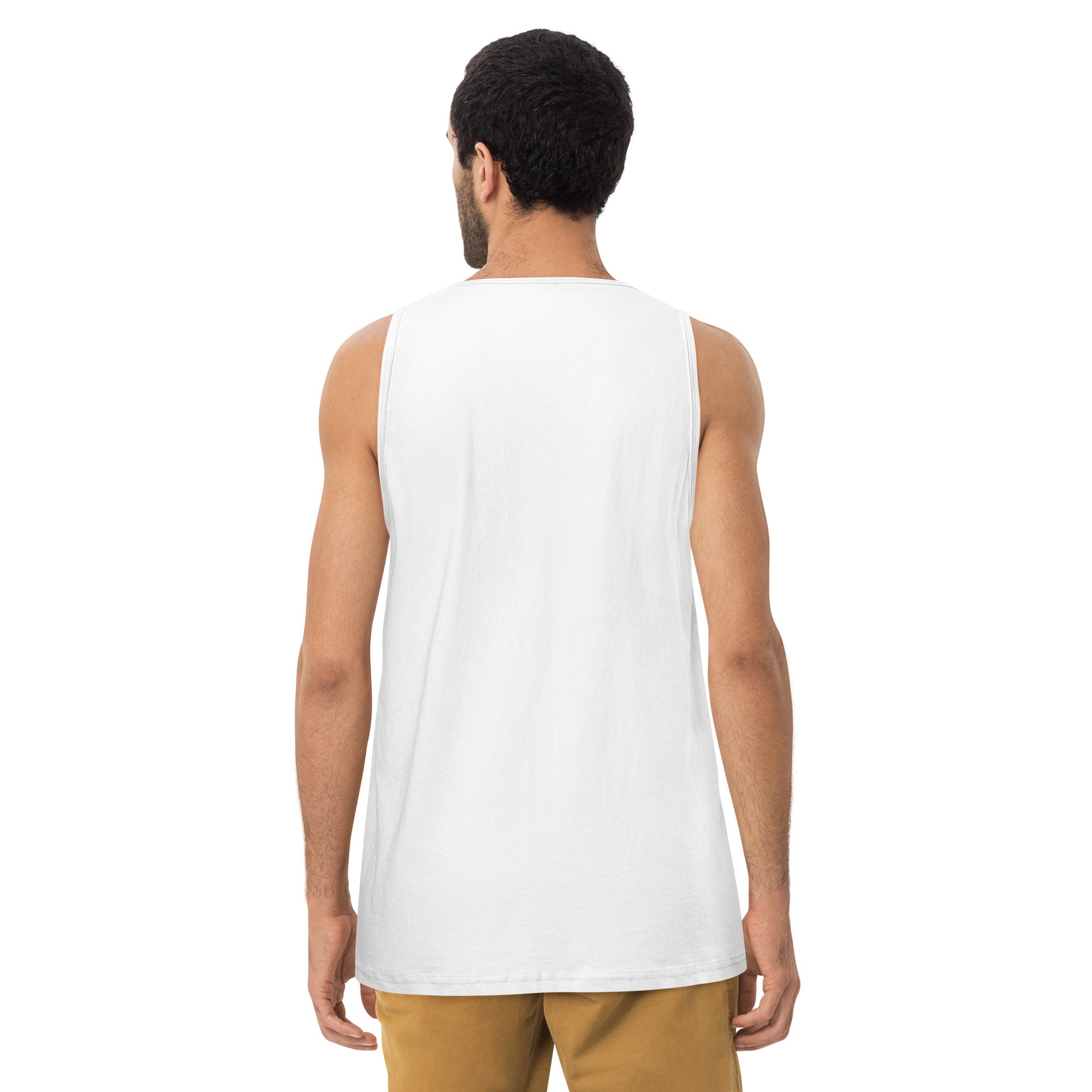 April Men’s premium tank top