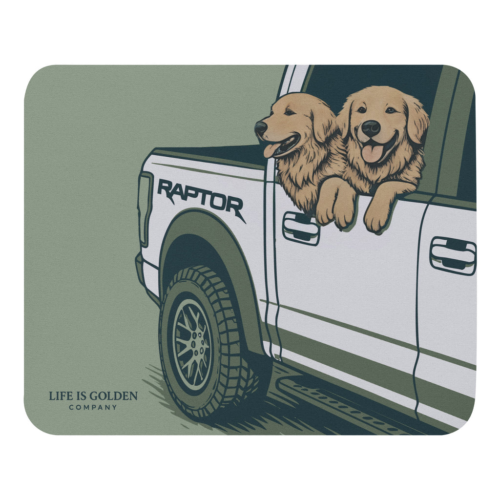 Raptor Riders Mouse Pad