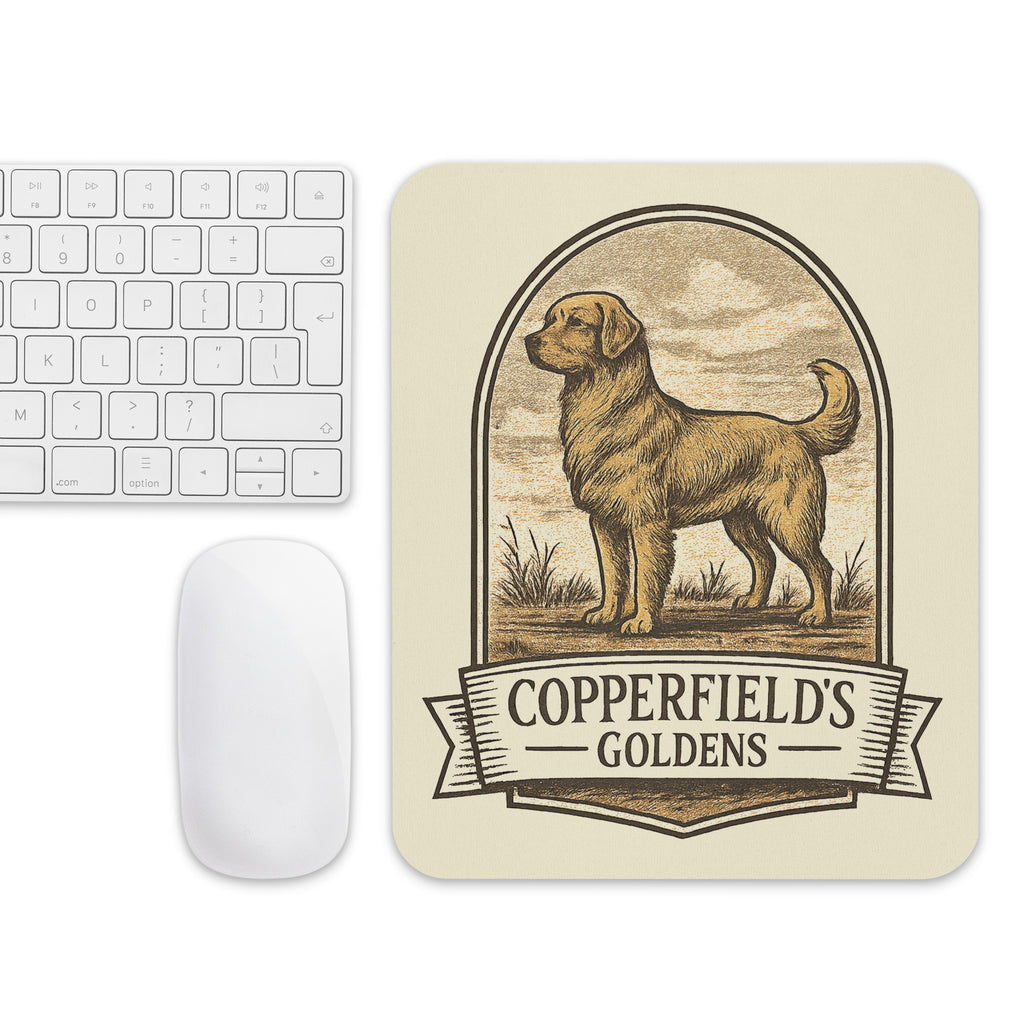 Copperfield's Goldens Mouse pad