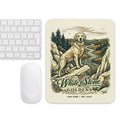 White Stone Goldens Mouse pad