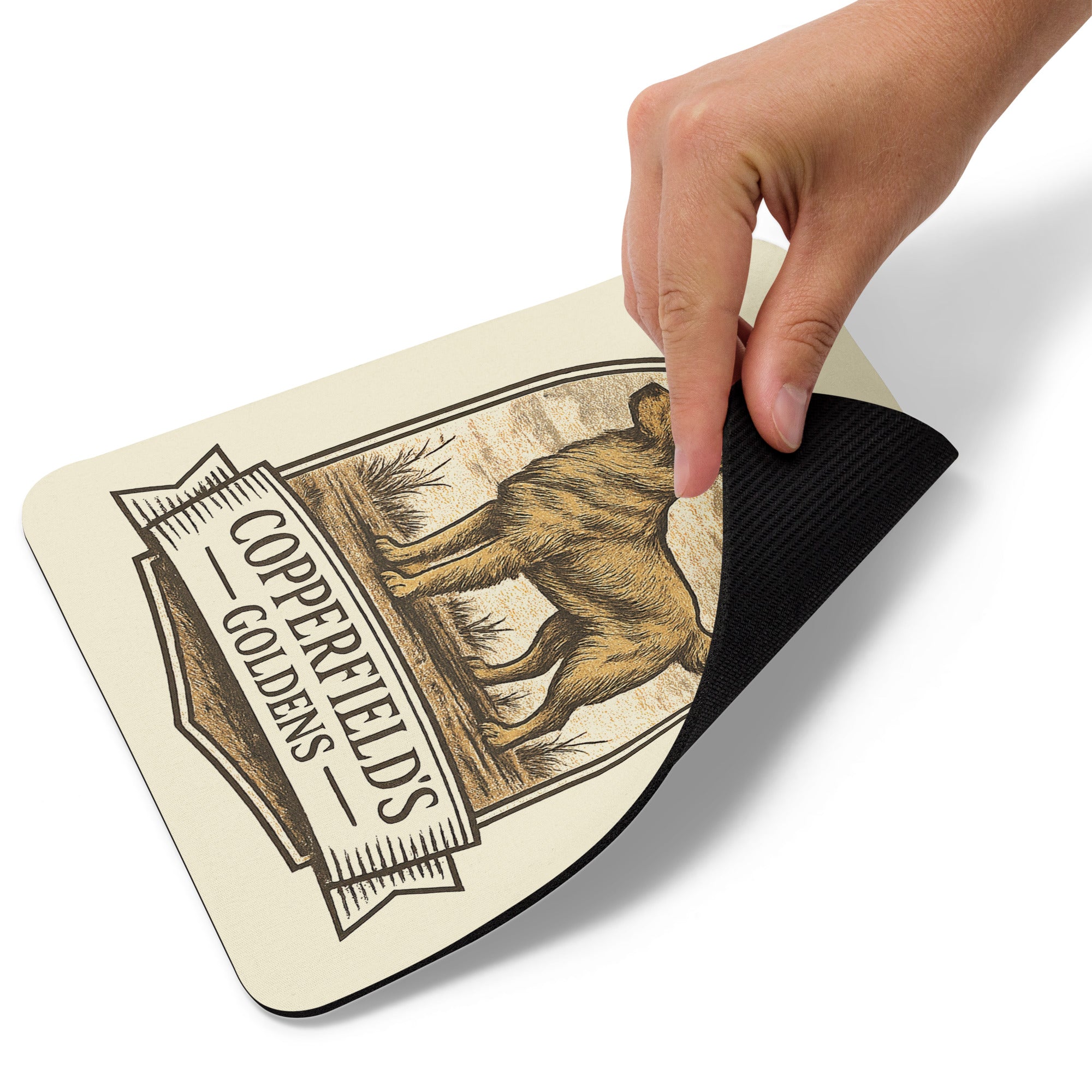 Copperfield's Goldens Mouse pad
