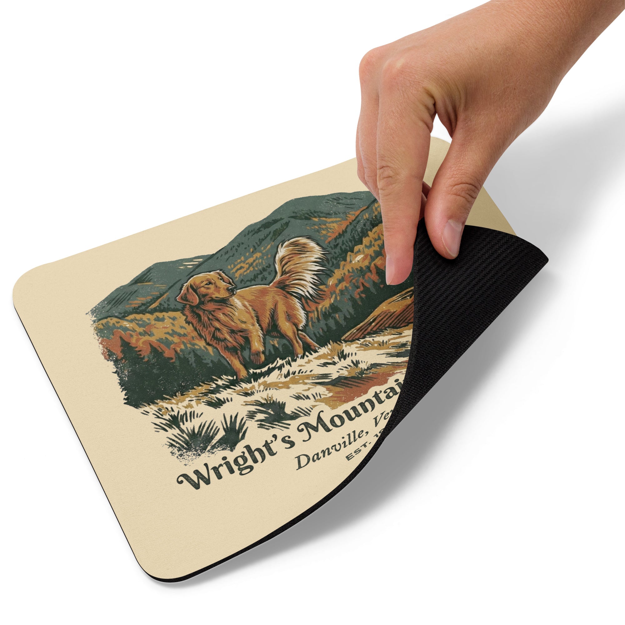 Wright's Mountain Goldens Mouse Pad