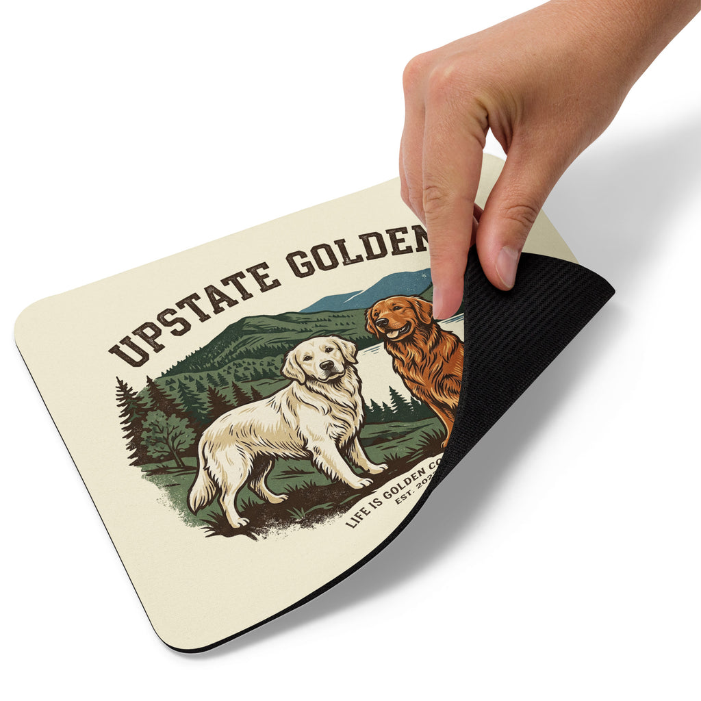 Upstate Goldens Mouse pad