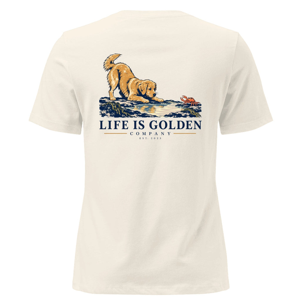Low Tide Play Women's Relaxed Tee — Natural