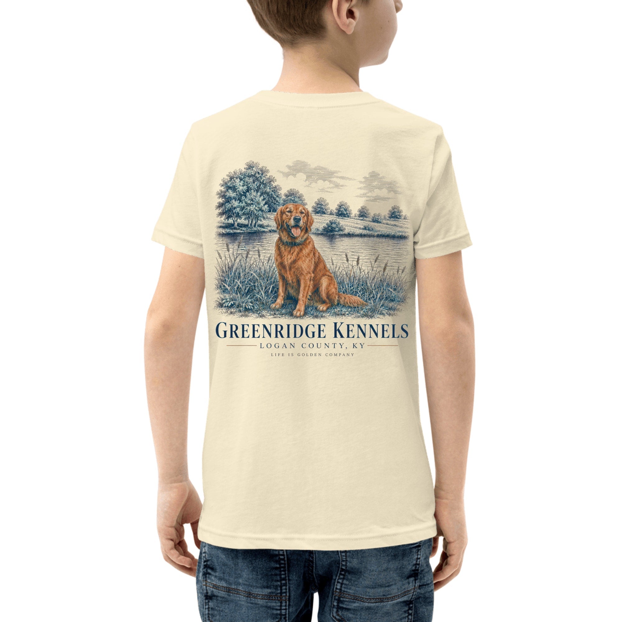 The Still Water Youth Tee — Natural