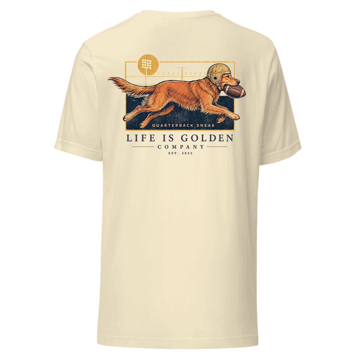 The Goal Line Tee — Natural