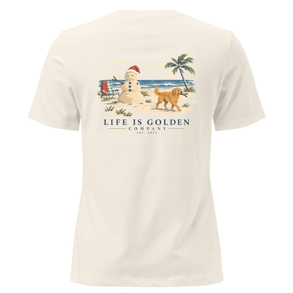 Sandman Fetch Women's Relaxed Tee — Natural