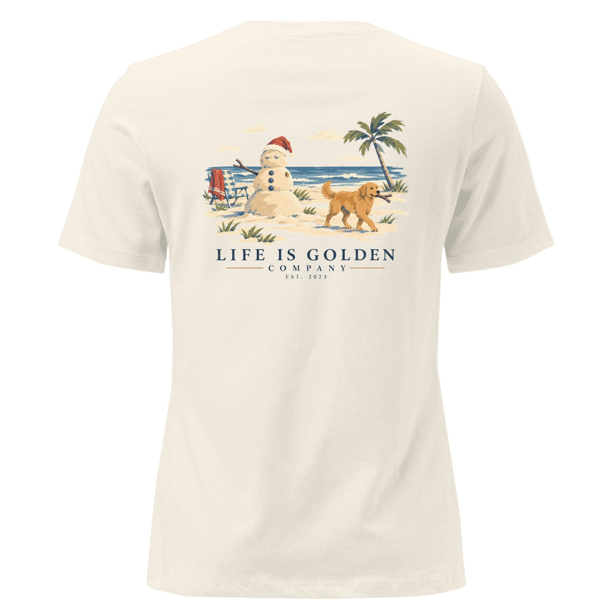 Sandman Fetch Women's Relaxed Tee — Natural