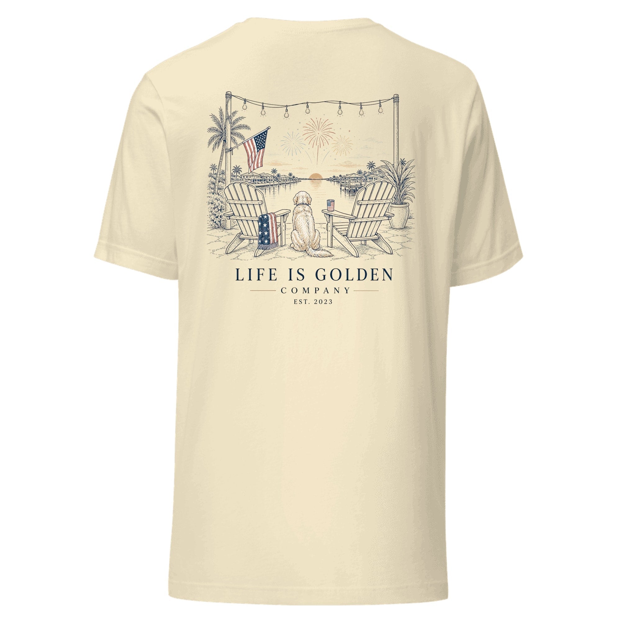 The Fireworks Watch Tee — Natural