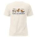 Salt Marsh Trio Women's Relaxed Tee — Natural
