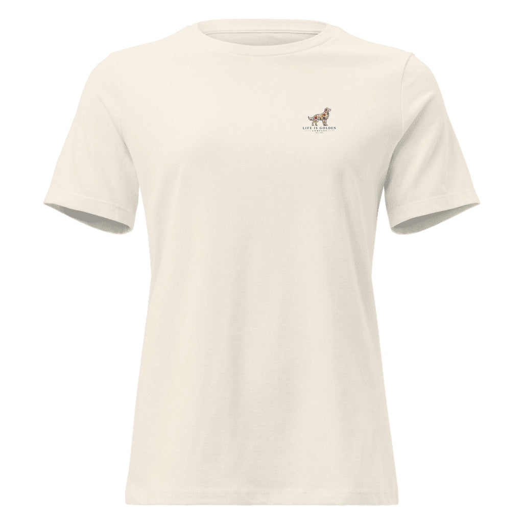 The Cider Run Women's Tee — Natural (front)