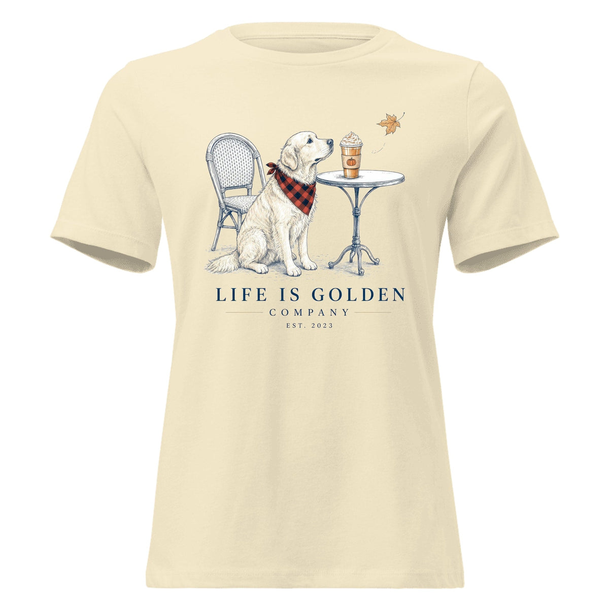 The Pumpkin Spice Women's Tee — Natural