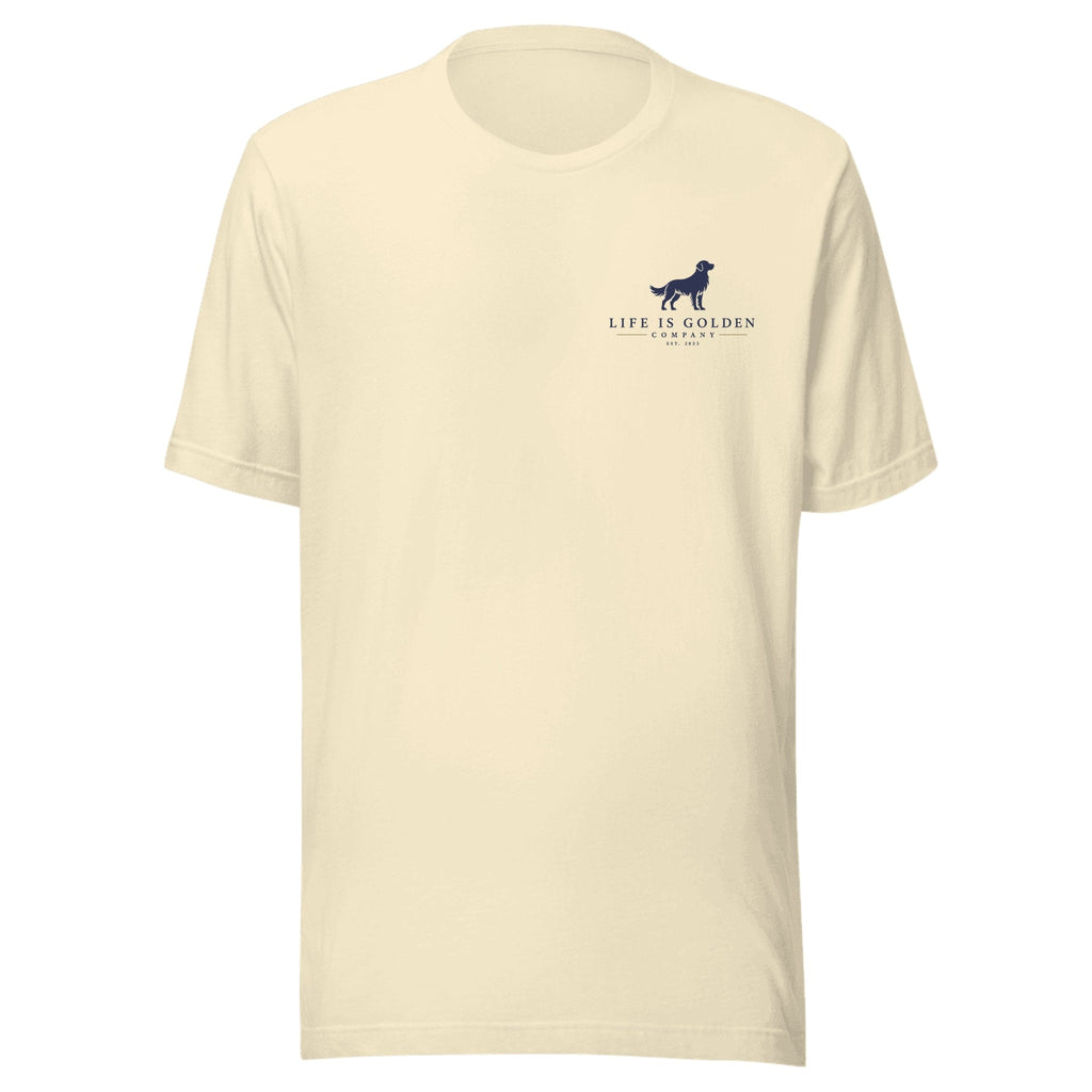 The Barn Chore Tee — Natural (front)