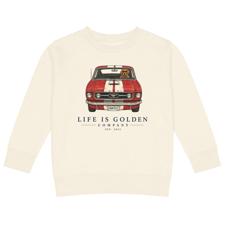 The Pony Run Toddler Crewneck