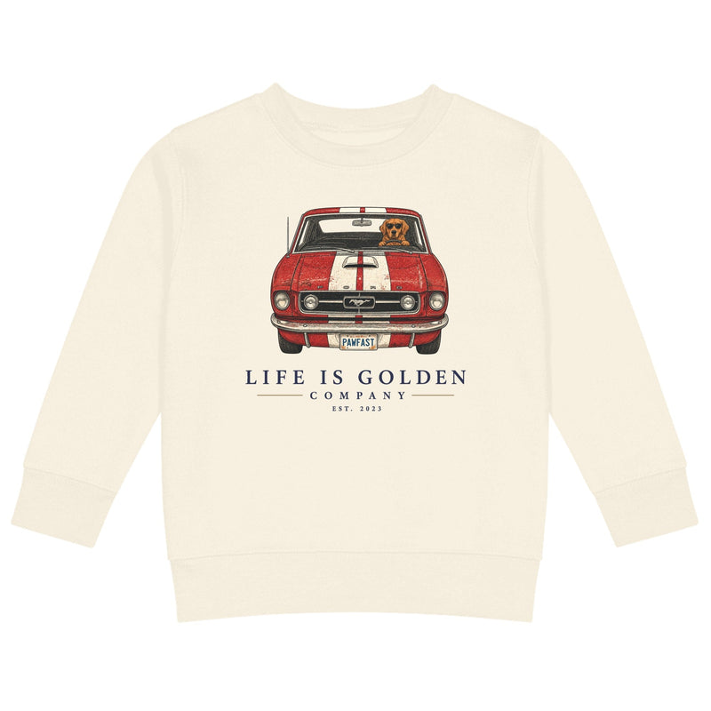 The Pony Run Toddler Crewneck