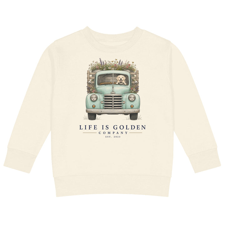 The Market Run Toddler Crewneck