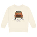 The Barn Chore Kids Crewneck — Natural Heather