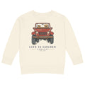 The Top-Down Run Kids Crewneck — Natural Heather