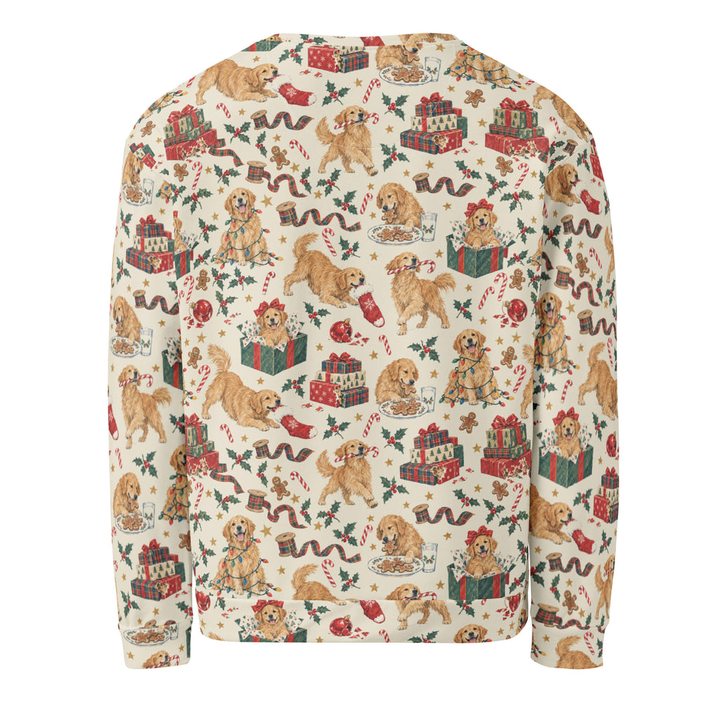 Naughty & Nice Christmas Sweatshirt — Ghost Back