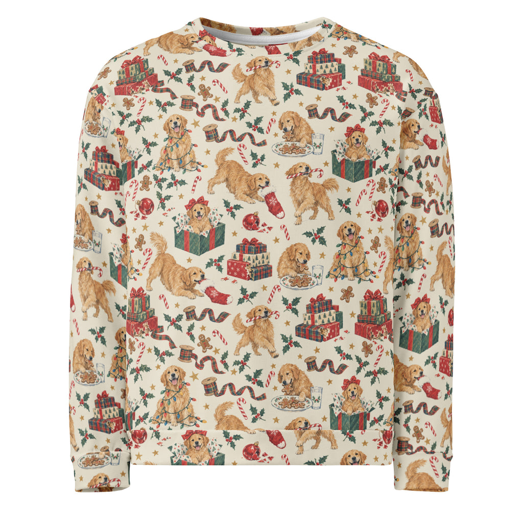 Naughty & Nice Christmas Sweatshirt — Ghost Front