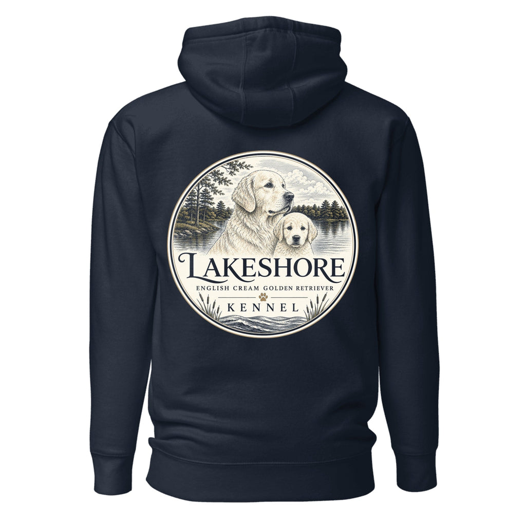 The Lakeside Hoodie — Navy Blazer (back)