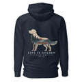 The Still Water Golden Hoodie — Navy Blazer