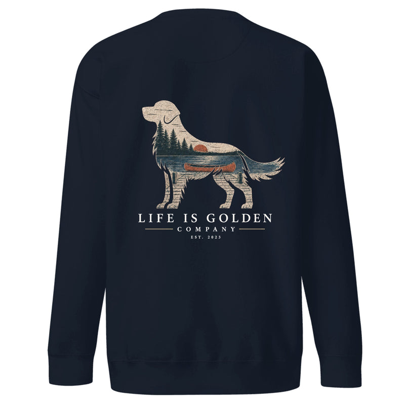 The Still Water Golden Crewneck