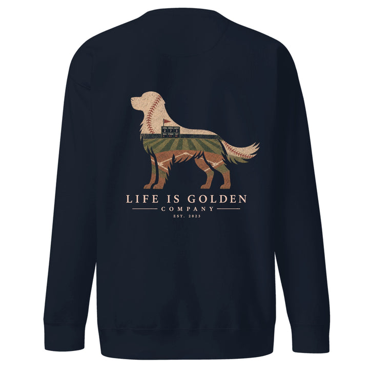 The Home Team Golden Crewneck