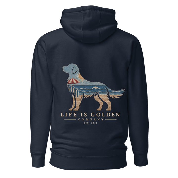The Beach Day Golden Hoodie
