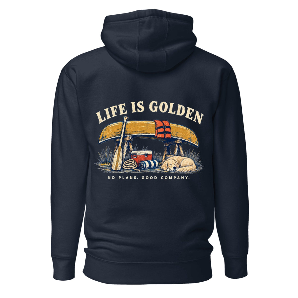 Canoe Camp Hoodie — Navy Blazer