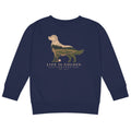 The Home Team Golden Little Kids Crew — Navy