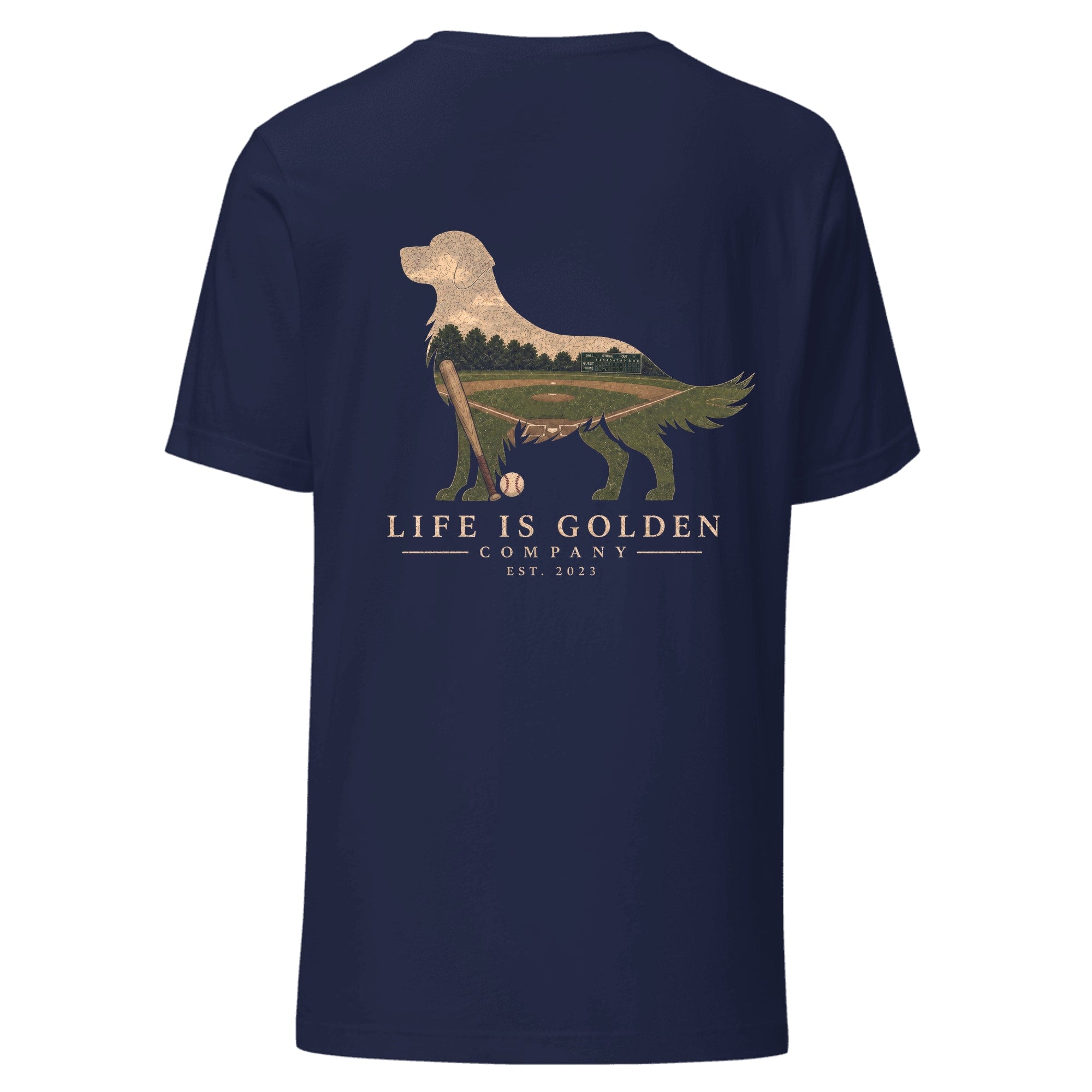 The Home Team Golden Tee — Navy