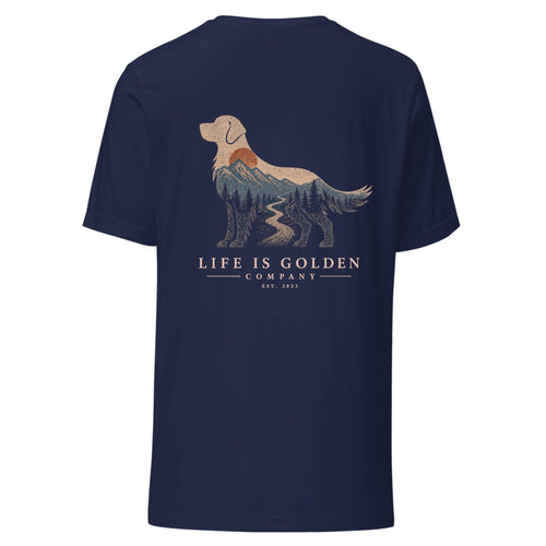 The High Country Golden Tee — Navy