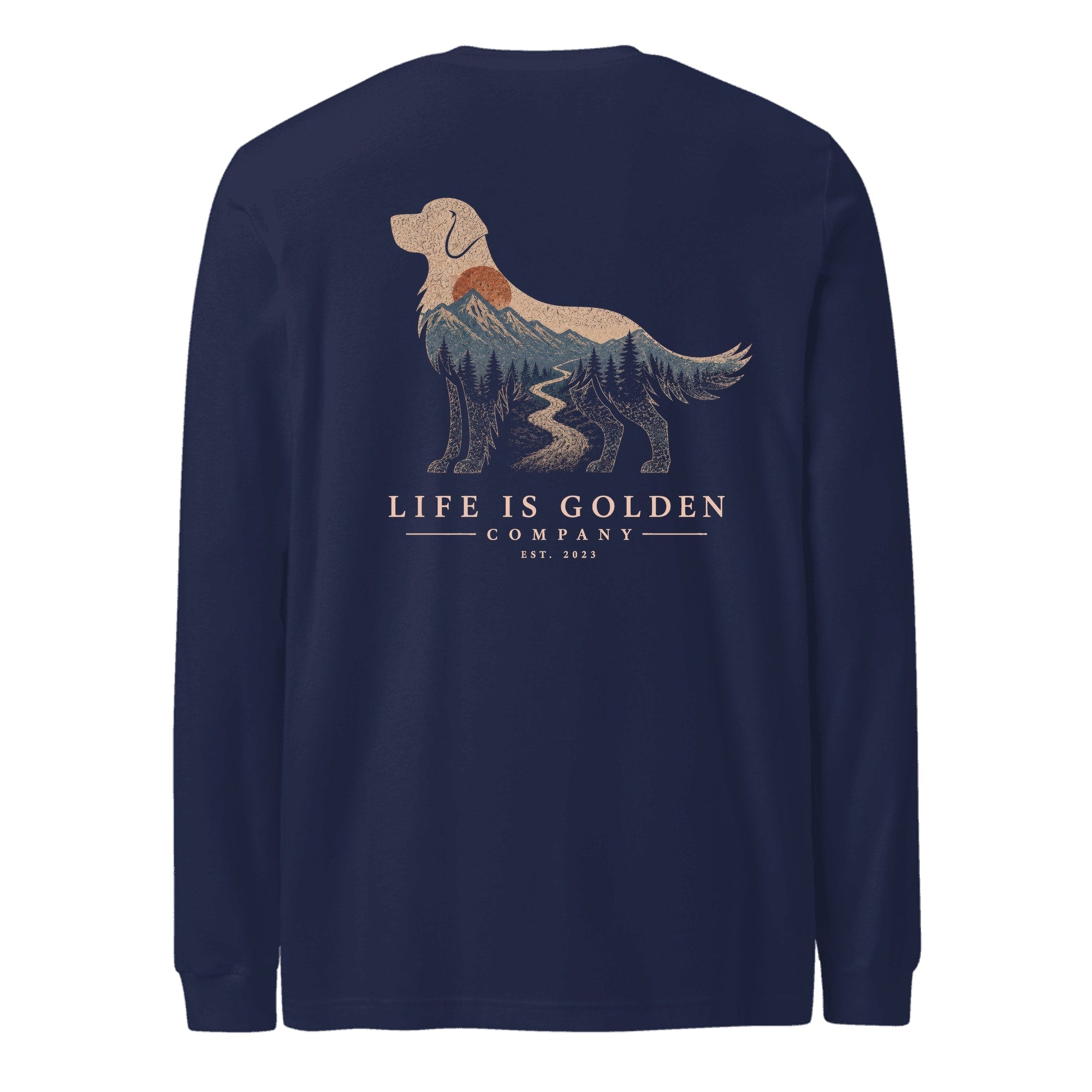 The High Country Golden Long Sleeve — Navy
