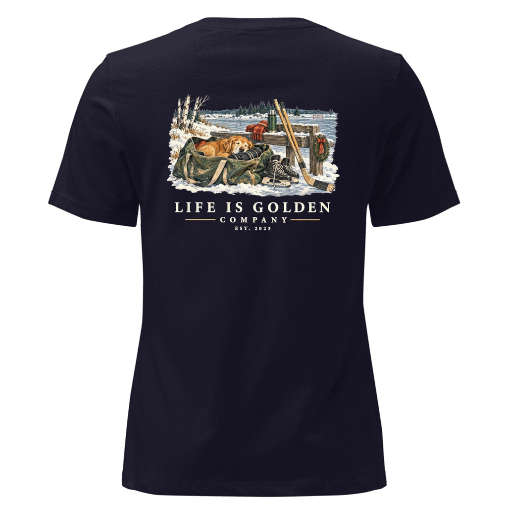 Kit Manager Women's Relaxed Tee — Navy
