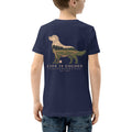The Home Team Golden Youth Tee — Navy