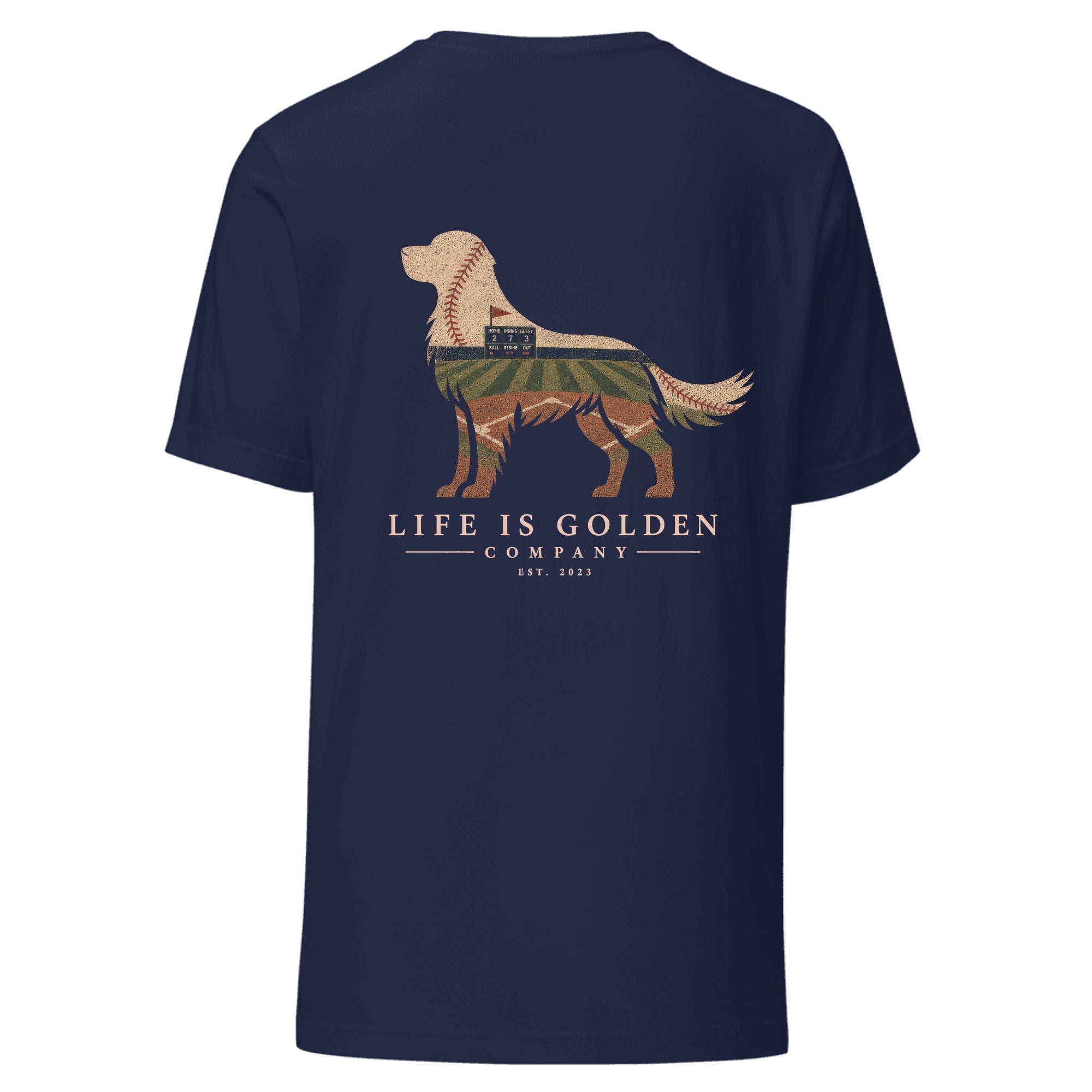 The Home Team Golden Tee — Navy