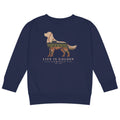 The Home Team Golden Little Kids Crew — Navy