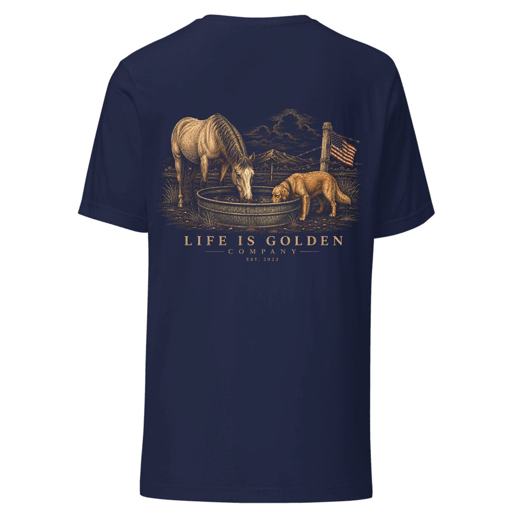 The Watering Hole Tee — Navy