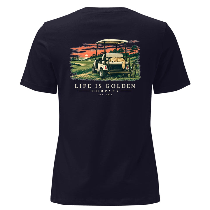 Sunset Cart Nap Women's Relaxed Tee