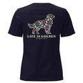 Coastal Catch Women's Relaxed Tee — Navy