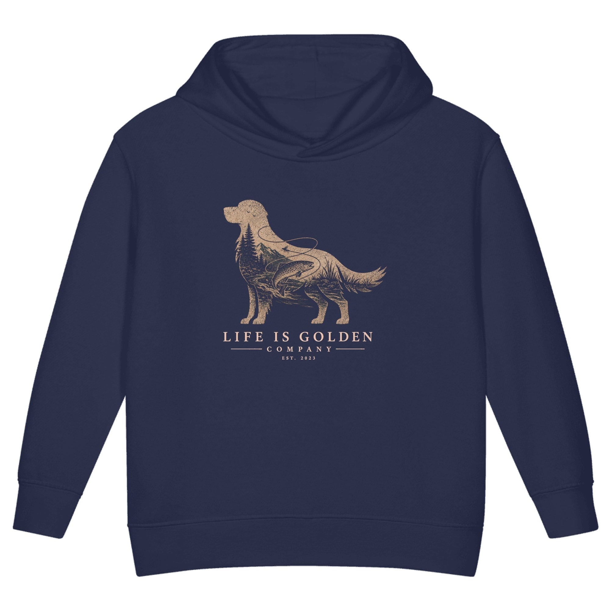 The Riverbend Golden — Navy