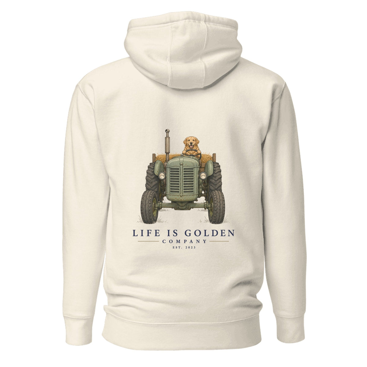 The Hay Haul Hoodie — Oatmeal Heather
