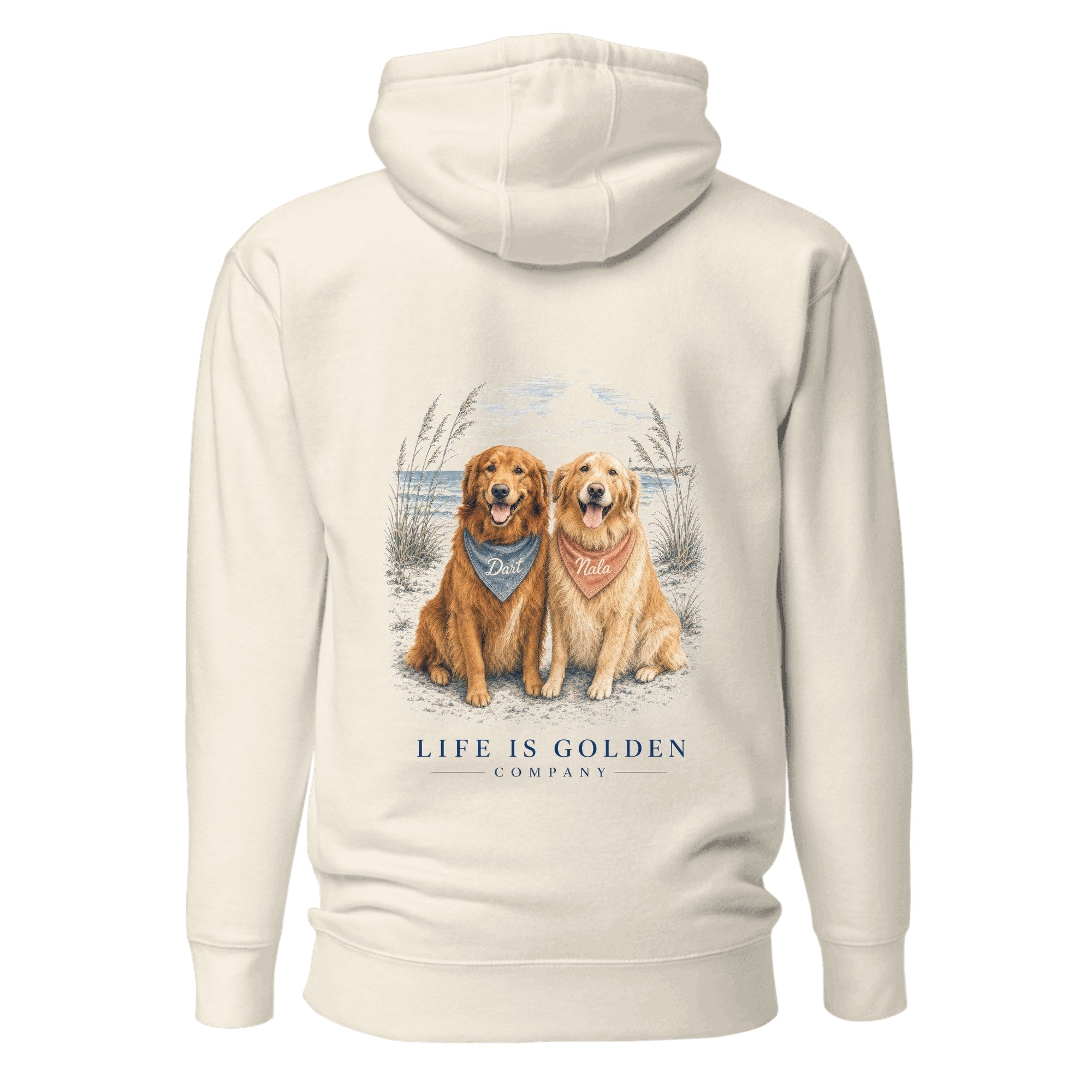 Custom #14357 Hoodie — Oatmeal Heather