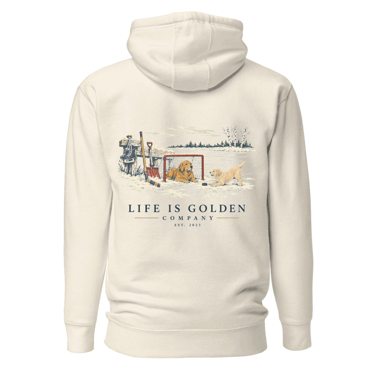 Pondside Intermission Hoodie — Oatmeal Heather