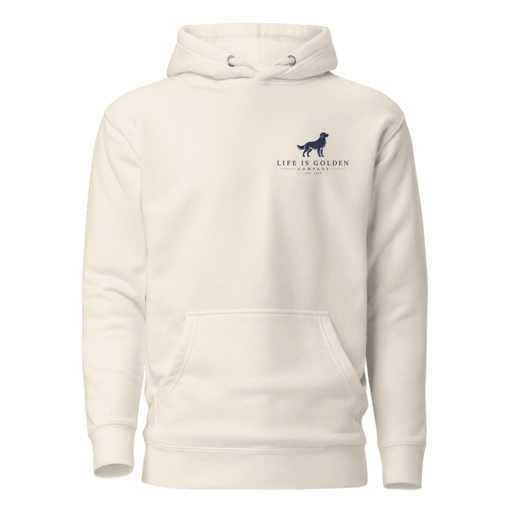 The Base Camp Hoodie — Oatmeal Heather (front)
