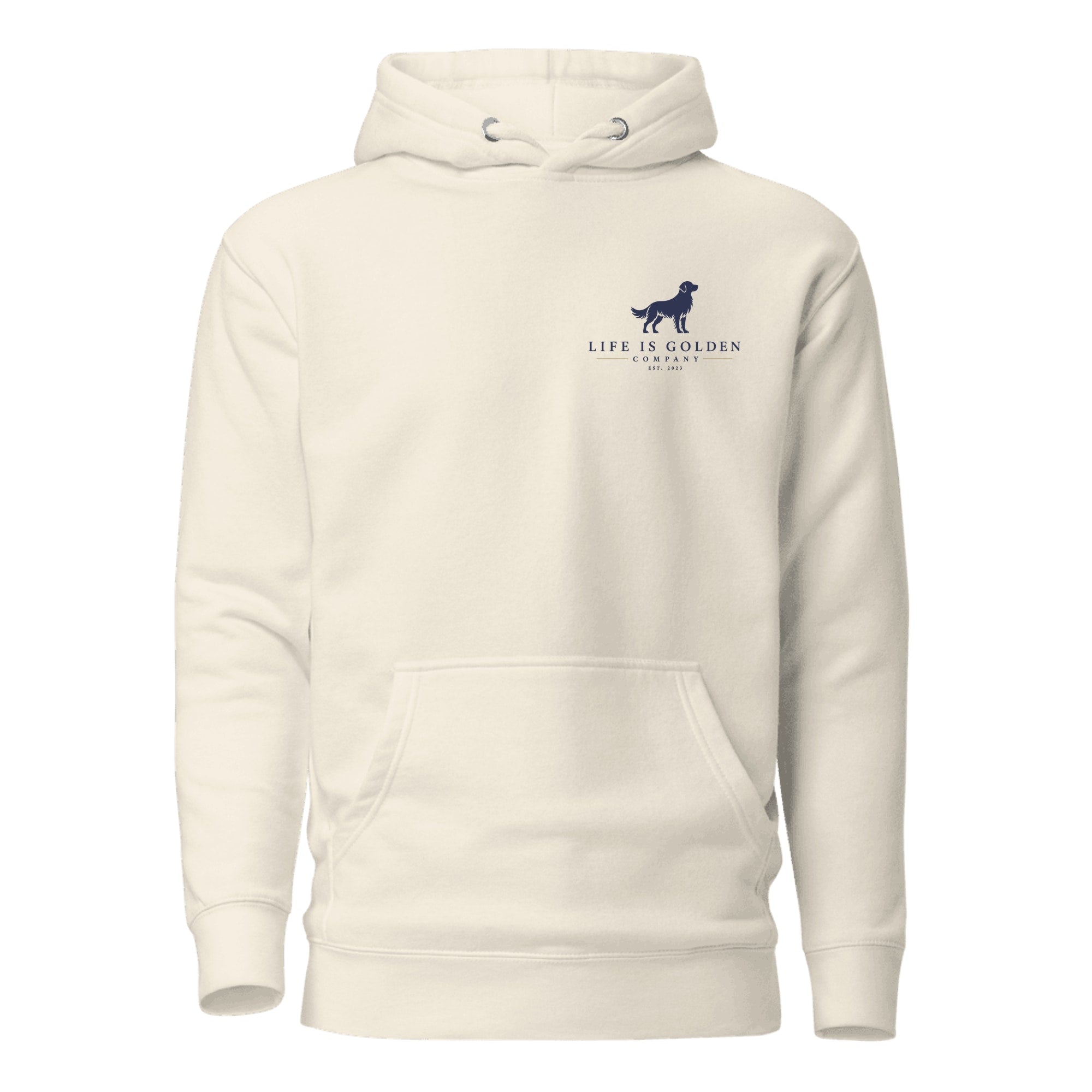 The Base Camp Hoodie — Oatmeal Heather (front)