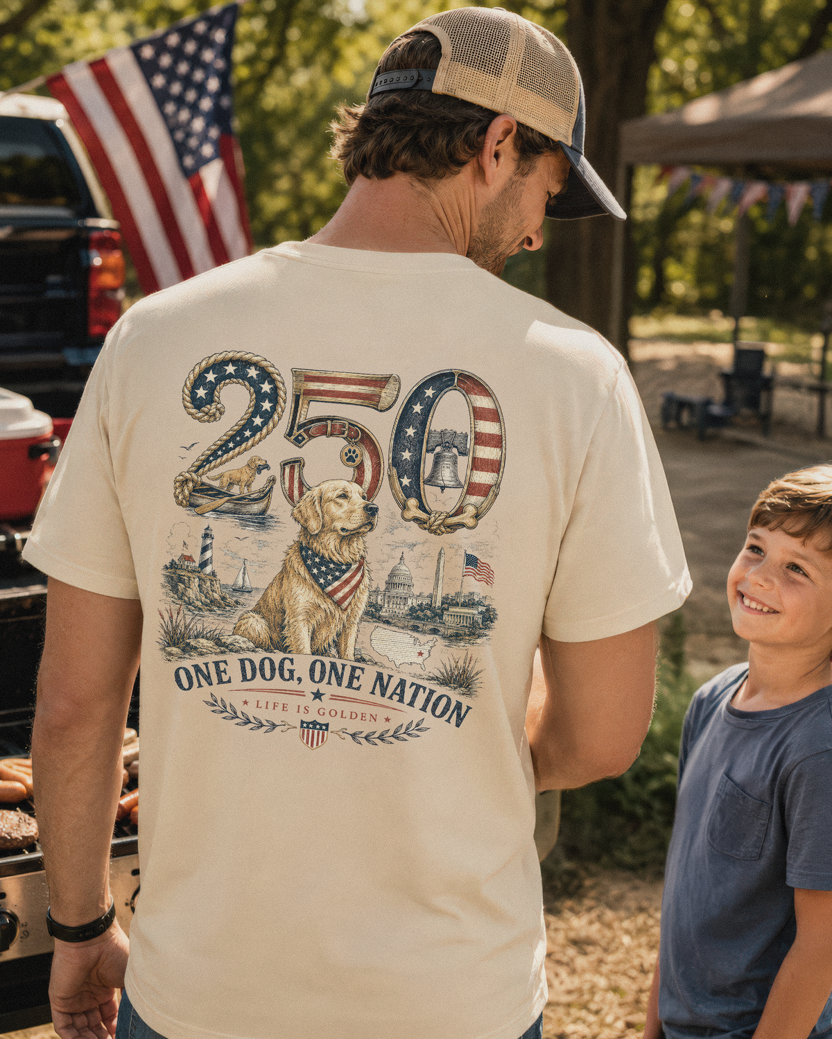 The Boathouse Flag Tee
